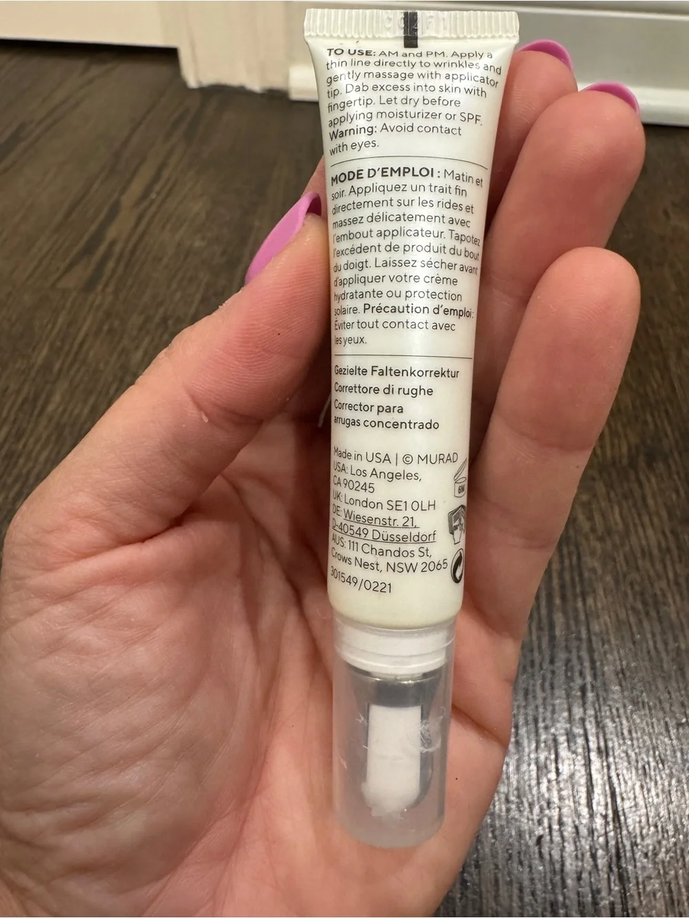 Murad Targeted Wrinkle Corrector 0.5 fl oz (15 ml) tube
